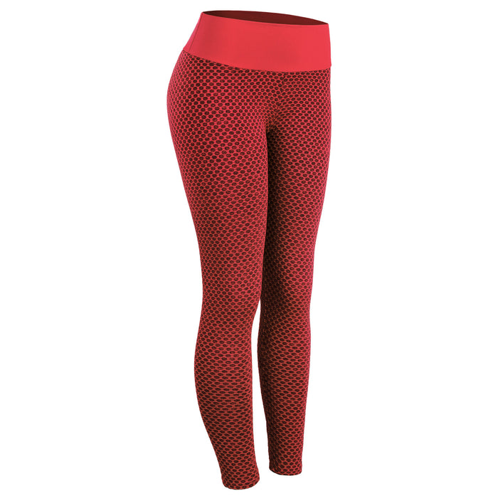 Millie | Seamless honeycomb leggings with scrunch back