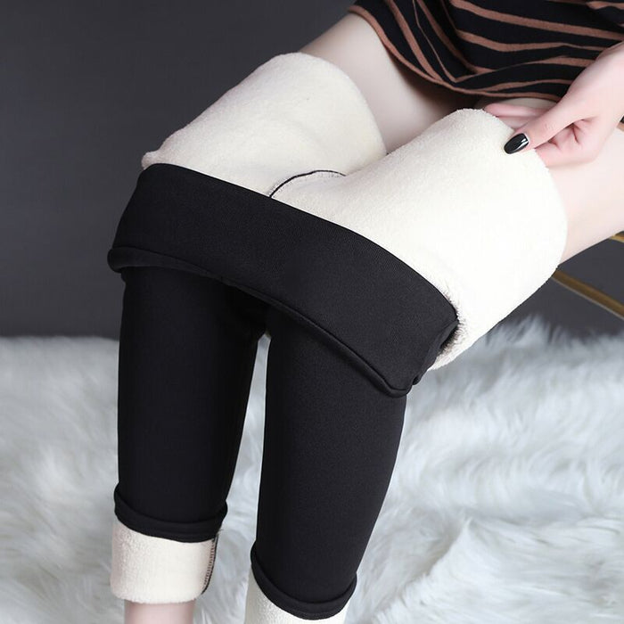 Harriet | Fleece-lined thermal leggings, high waist