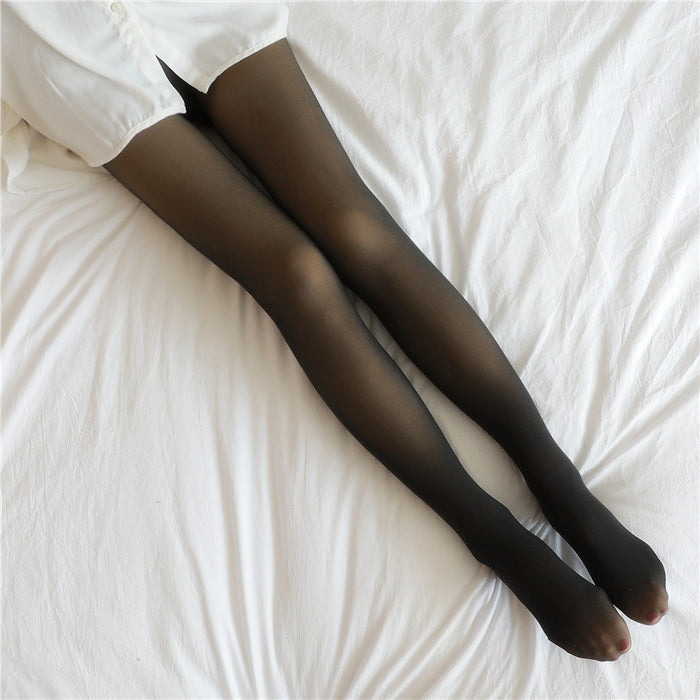Millie | Fleece-lined tights that look sheer