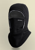 Fleece hooded balaclava with face cover