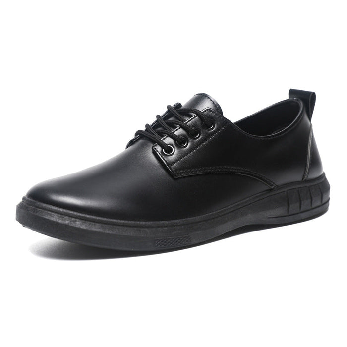 Men's Lace-Up Derby Shoes with Cushioned Sole